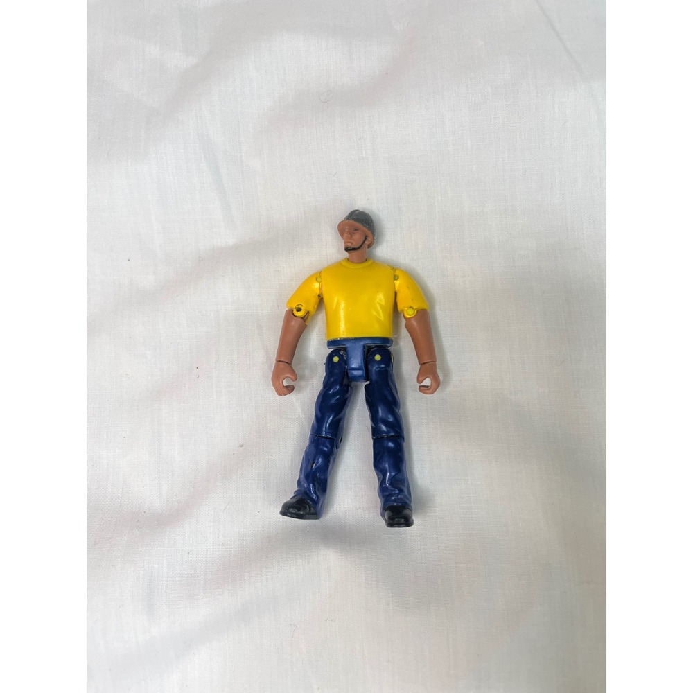 Tonka Acton Figure Mighty Motorized Truck Driver Yellow Shirt Figure Tonka Toy